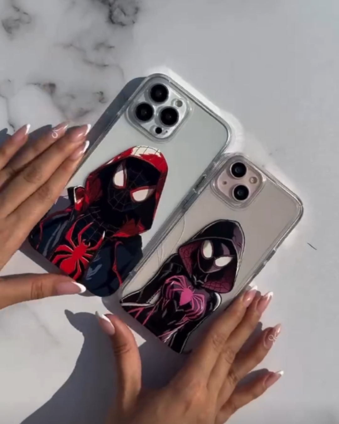 Eşsiz benzersiz uyumlu set✨🤩 (Spiderman & Spiderwomen) tasarımlı