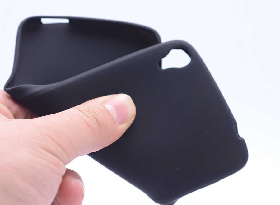 Alcatel 3 5.5 Kılıf Zore Premier Silikon Kapak Siyah