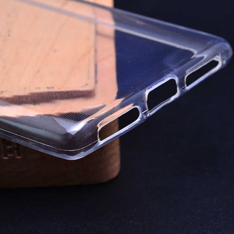 Alcatel 3 Kılıf Zore Süper Silikon Kapak Renksiz
