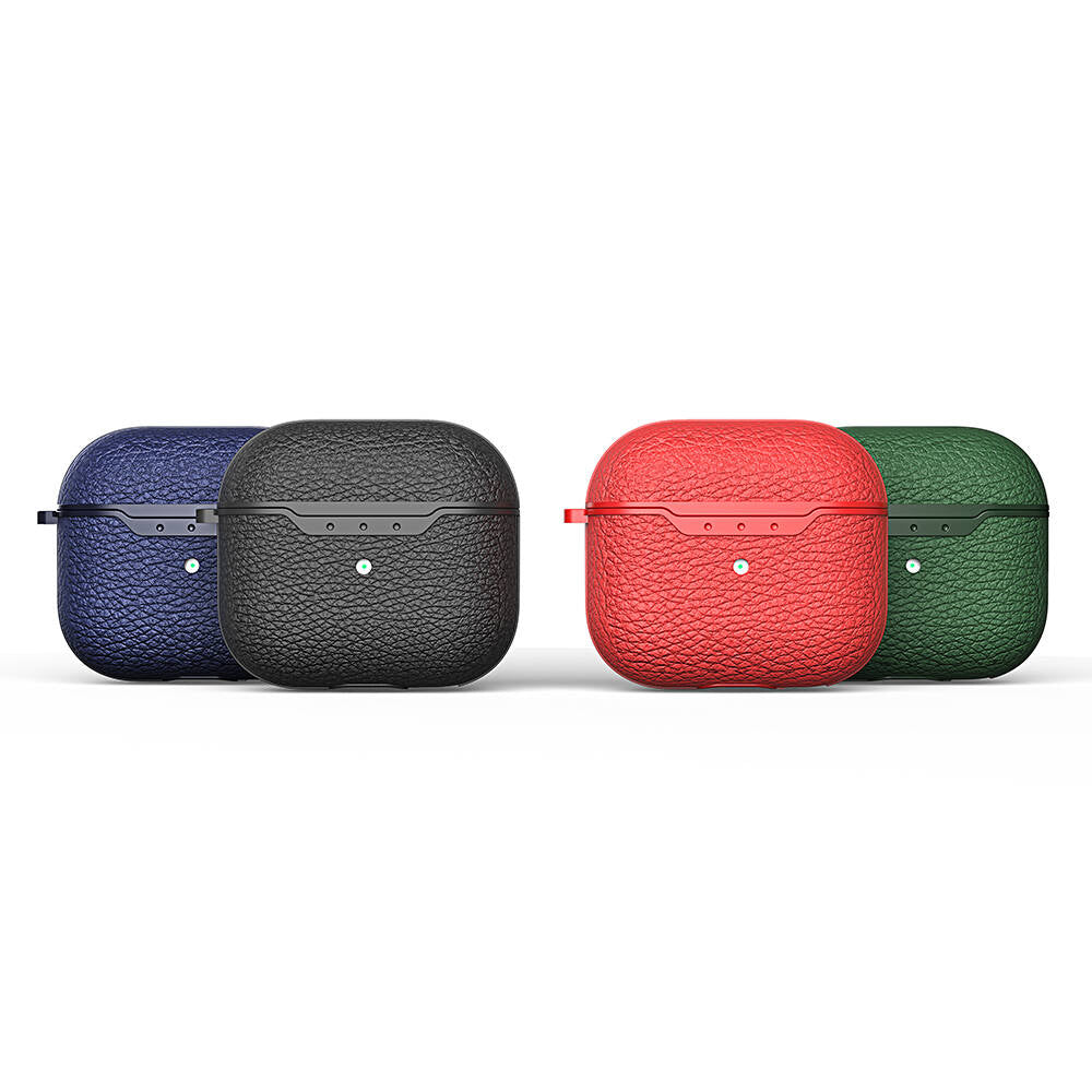 Apple Airpods 4 Kılıf Zore Airbag 03 Silikon Yeşil