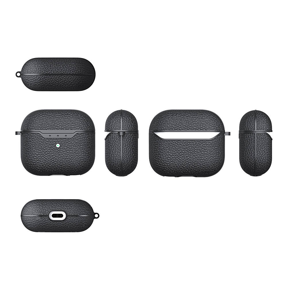 Apple Airpods 4 Kılıf Zore Airbag 03 Silikon Yeşil