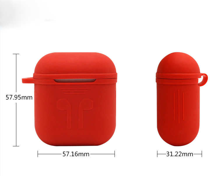 Apple Airpods Zore Askılı Silikon Mavi