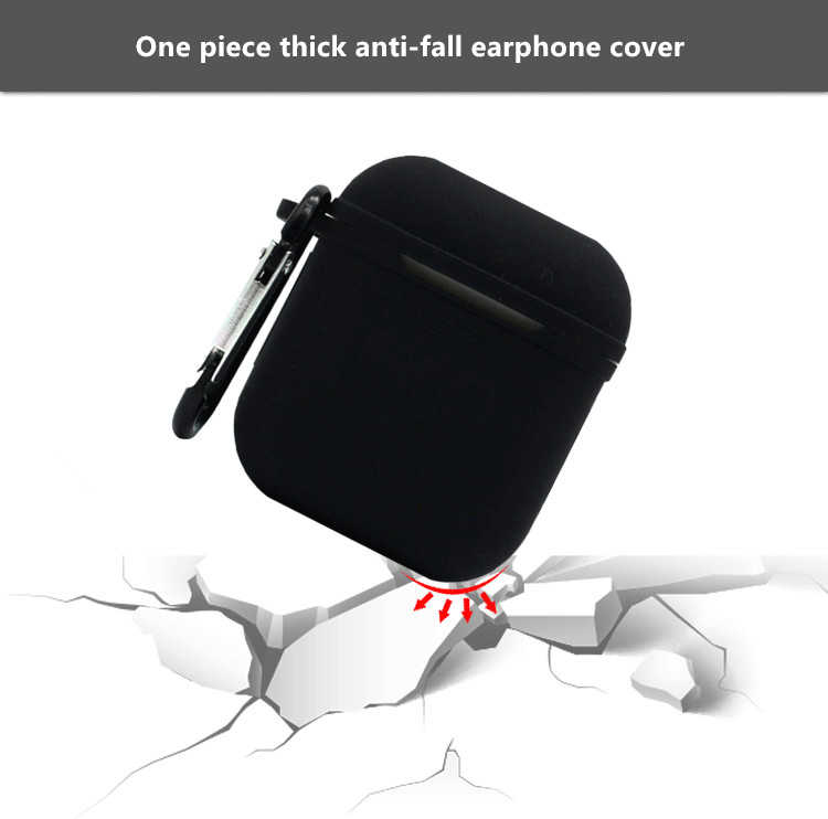 Apple Airpods Zore Askılı Silikon Kırmızı