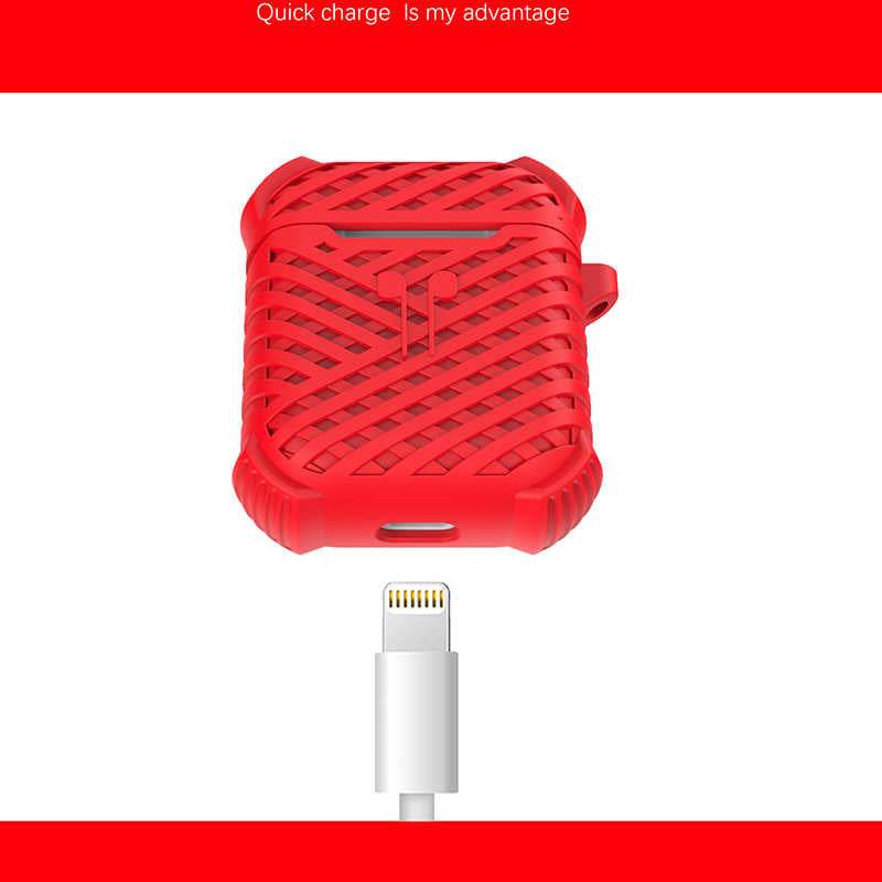 Apple Airpods Kılıf Zore Airbag 02 Silikon Yeşil