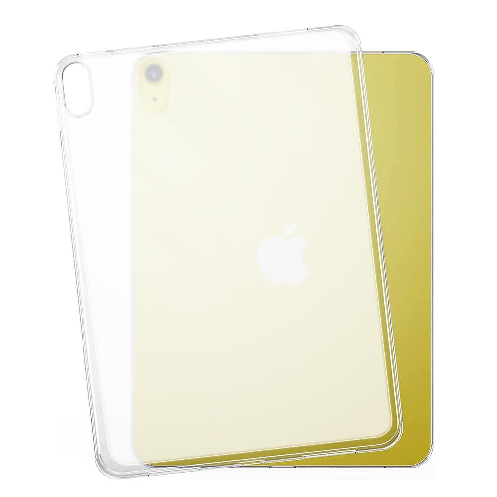 Apple iPad 11.Nesil 2025 Kılıf Zore Tablet Süper Silikon Kapak Renksiz