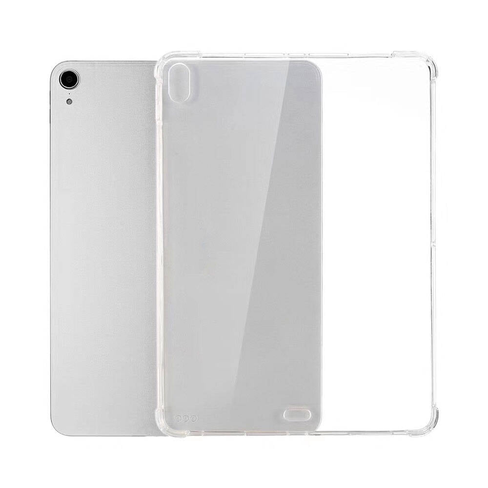Apple iPad Air 13 2025 M3 Kılıf Zore Tablet Nitro Anti Shock Silikon Kapak Şeffaf