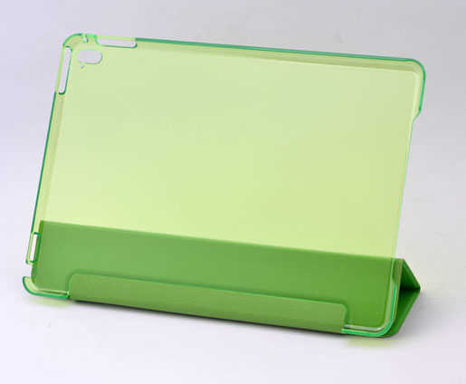 Apple iPad Mini 2 3 Zore Smart Cover Standlı 1-1 Kılıf Yeşil