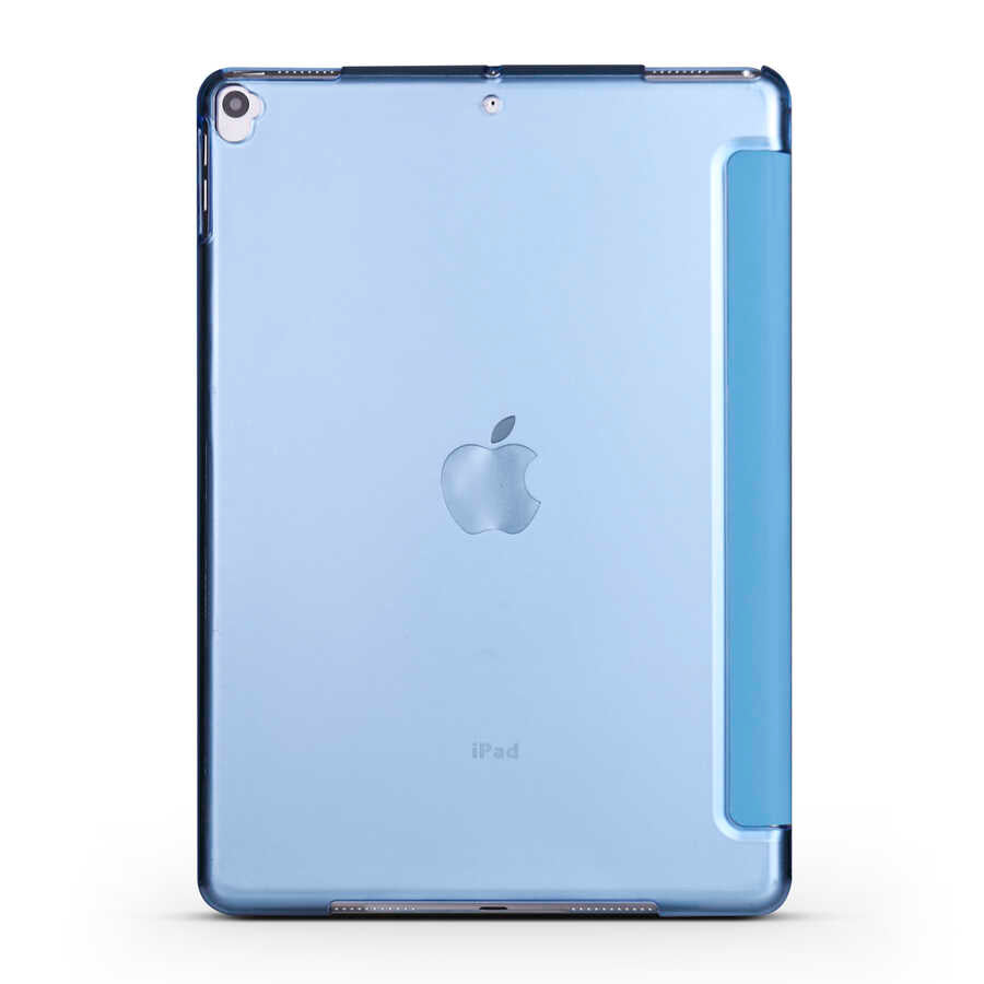 Apple iPad Pro 10.5 (7.Nesil) Zore Smart Cover Standlı 1-1 Kılıf Kırmızı