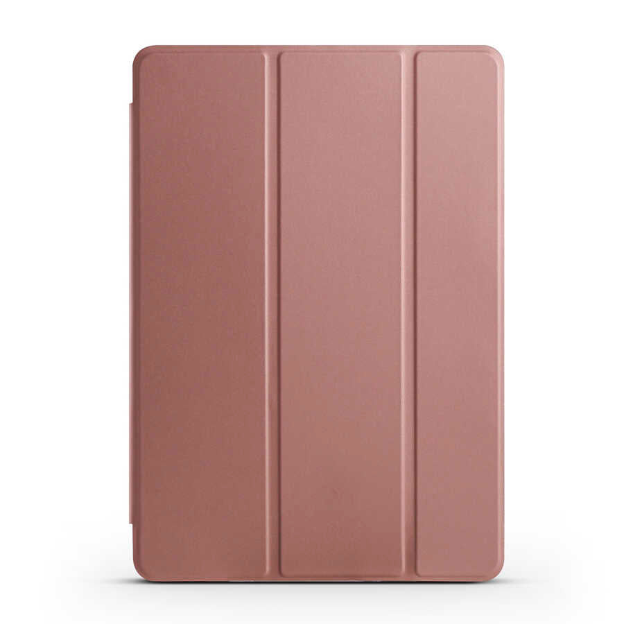 Apple iPad Pro 10.5 (7.Nesil) Zore Smart Cover Standlı 1-1 Kılıf Kırmızı