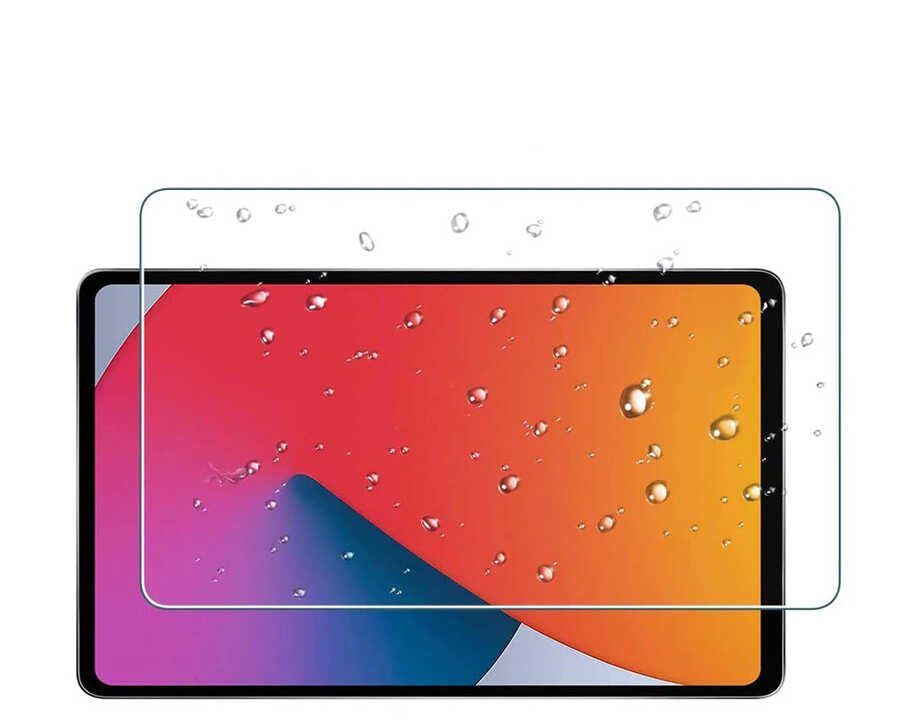 Apple iPad Pro 11 2022 M2 Zore 5in1 Tablet Temperli Cam Ekran Koruyucu Renksiz