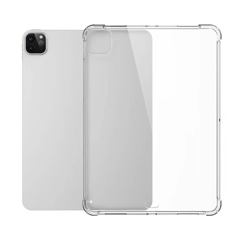 Apple iPad Pro 11 2024 Kılıf Zore Tablet Nitro Anti Shock Silikon Kapak Şeffaf