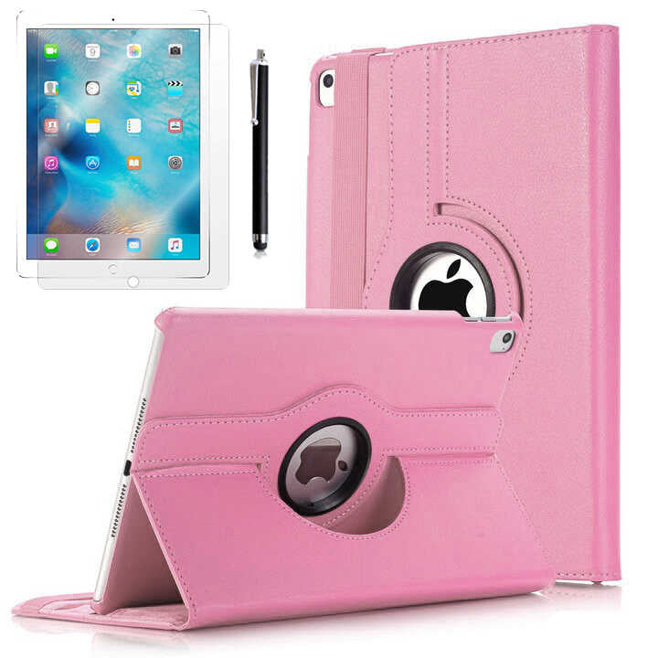 Apple iPad Pro 9.7 2016 Zore Dönebilen Kılıf Pembe Açık