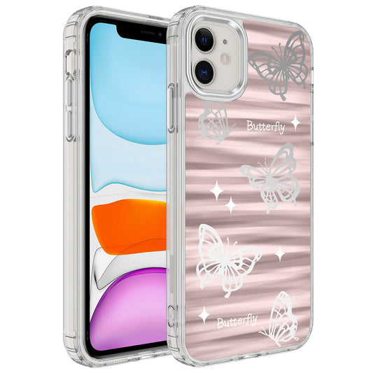 Apple iPhone 11 Kılıf Airbagli Parlak Tasarımlı Zore Mimbo Kapak NO5