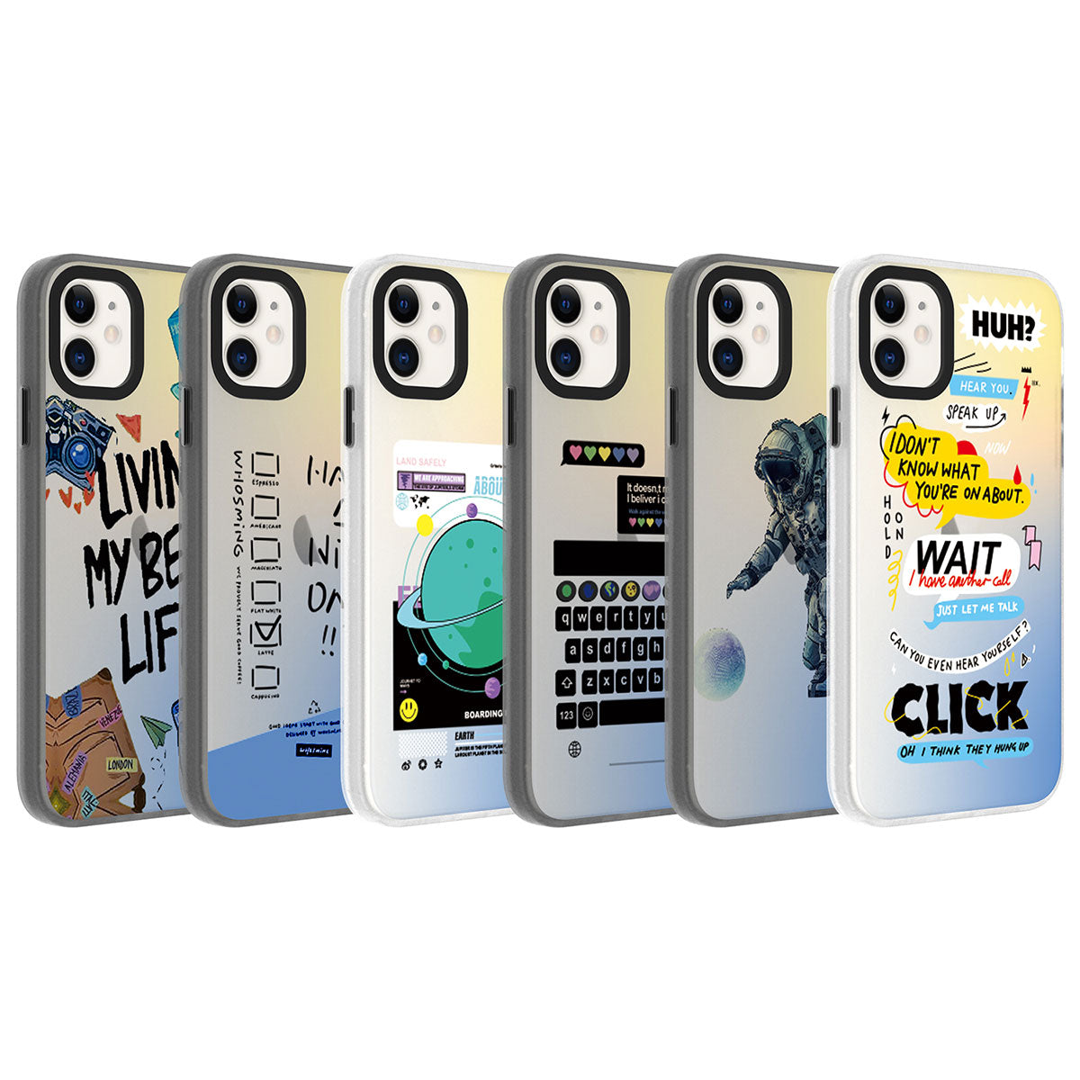 Apple iPhone 11 Kılıf Desenli Zore Dragon Sert Kapak Gezegen