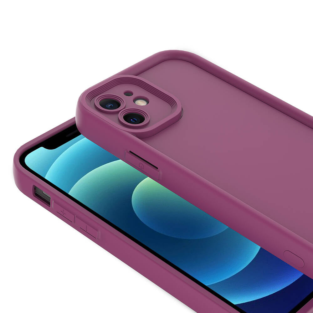 Apple iPhone 11 Kılıf Kamera Korumalı Zore Ananas Kapak Koyu Yeşil