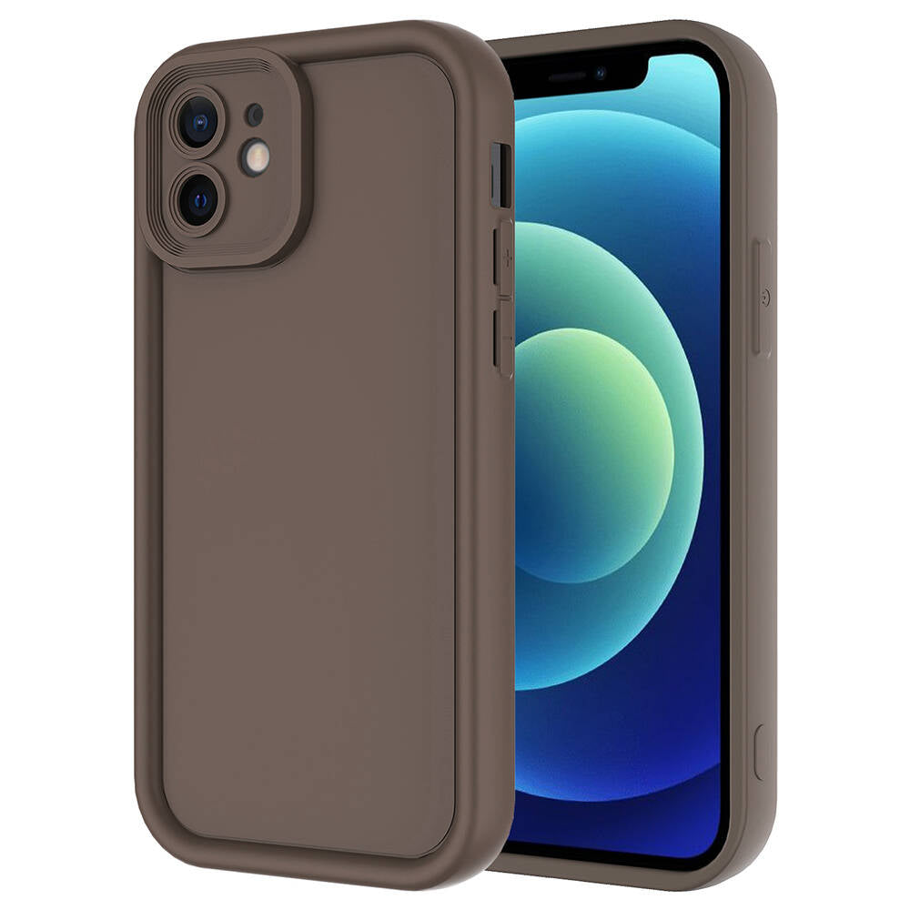 Apple iPhone 11 Kılıf Kamera Korumalı Zore Ananas Kapak Koyu Yeşil