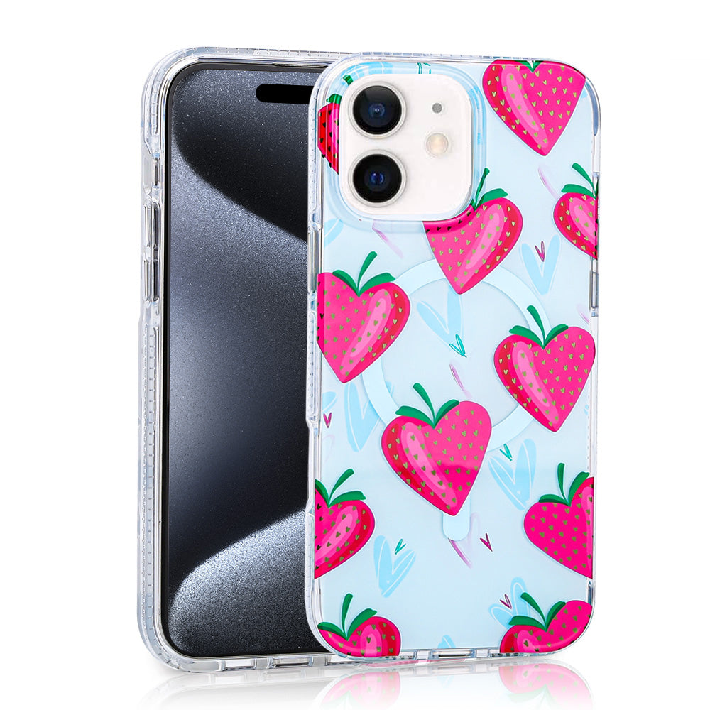 Apple iPhone 11 Kılıf Magsafe Şarj Özellikli Zore Stilo Kapak Pembe