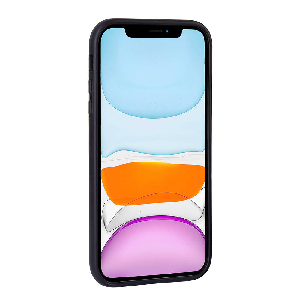 Apple iPhone 11 Kılıf Parlak Taşlı Tasarım Zore Pırlanta Kapak Lila