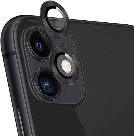 Apple iPhone 11 Zore CL-12 Premium Safir Parmak İzi Bırakmayan Anti-Reflective Kamera Lens Koruyucu Kırmızı