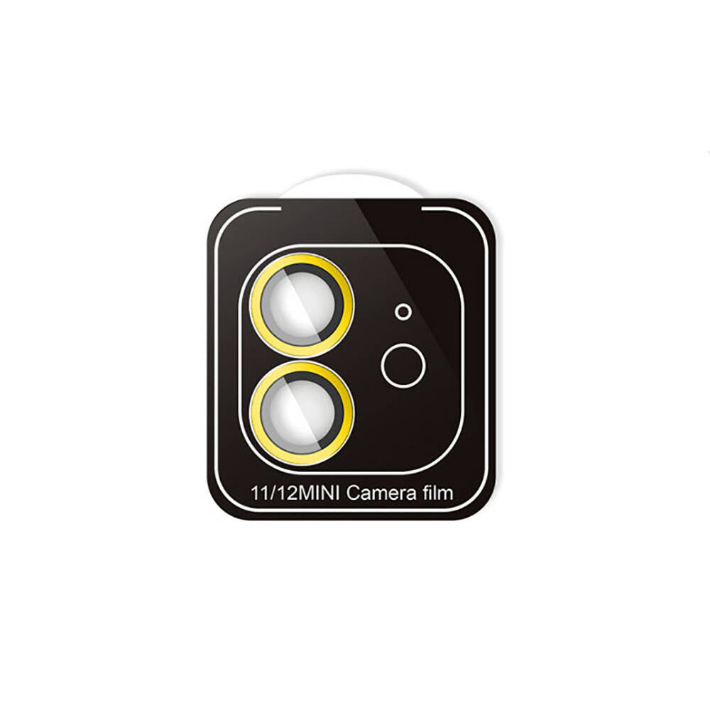 Apple iPhone 12 Mini Zore CL-11 Safir Parmak İzi Bırakmayan Anti-Reflective Kamera Lens Koruyucu