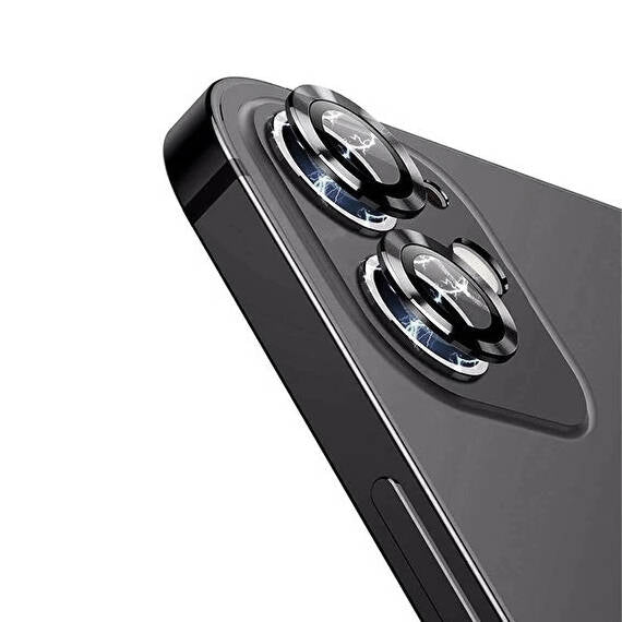 Apple iPhone 12 Mini Zore CL-12 Premium Safir Parmak İzi Bırakmayan Anti-Reflective Kamera Lens Koruyucu Gümüş