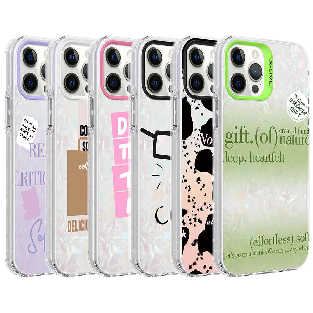 Apple iPhone 12 Pro Kılıf Mermer Desenli Zore Marbello Kapak Pembe