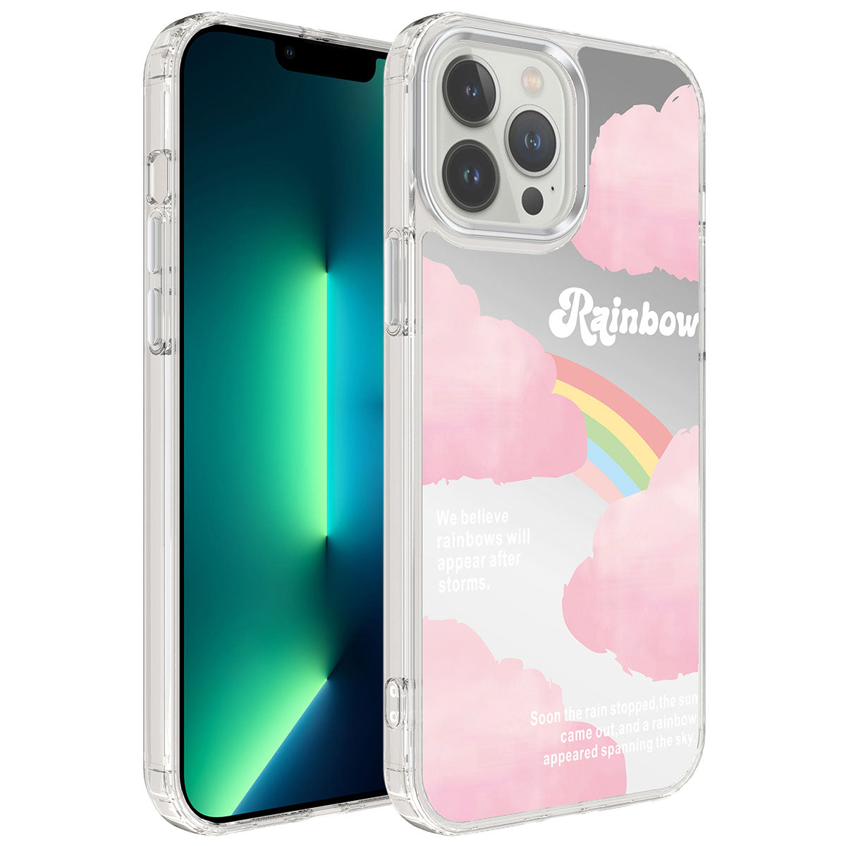 Apple iPhone 12 Pro Max Kılıf Airbagli Parlak Tasarımlı Zore Mimbo Kapak NO6