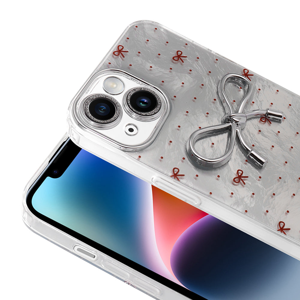 Apple iPhone 14 Kılıf Kamera Korumalı Figürlü Zore Ponti Silikon Kapak Açık Mavi