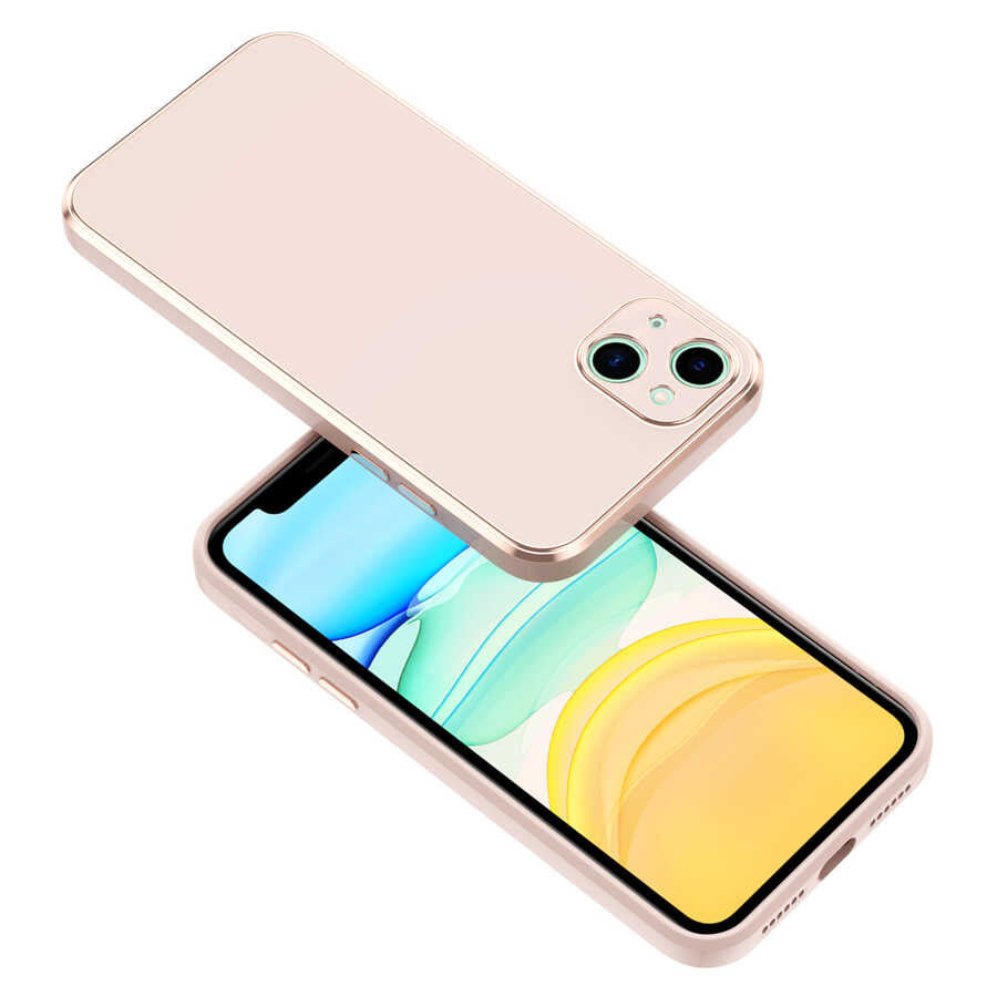 Apple iPhone 14 Kılıf Zore Bark Kapak Derin Mor