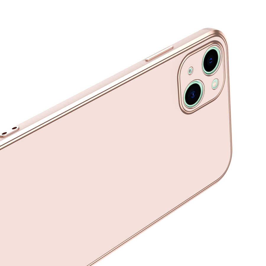 Apple iPhone 14 Kılıf Zore Bark Kapak Lila