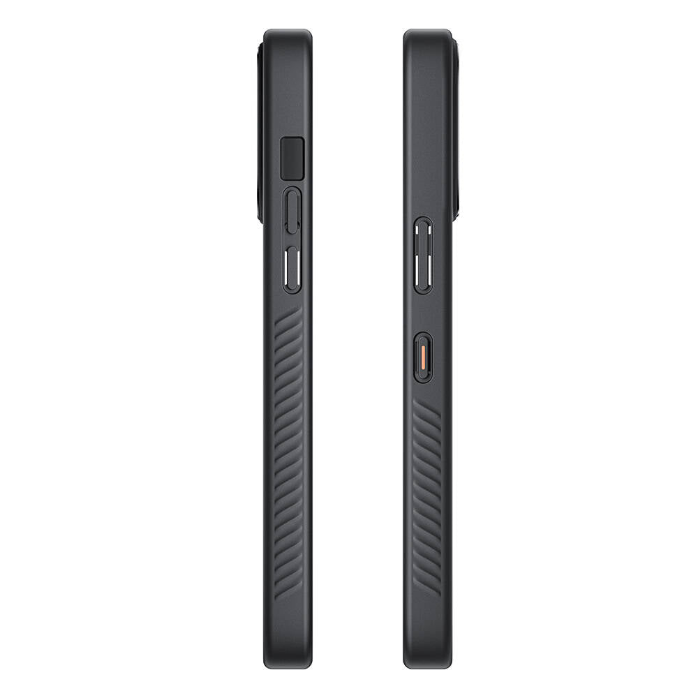 Apple iPhone 14 Pro Kılıf Özelleştirilebilir 3 Fonksiyonlu Bluetooth Bağlantılı Bitmo Lab Bangcase Akıllı Magsafe Kapak Siyah