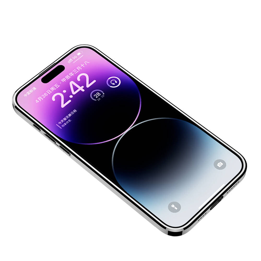 Apple iPhone 14 Pro Kılıf Ultra İnce Kamera Korumalı PC + Deri Arka Yüzey Zore X-Pro Kapak Siyah