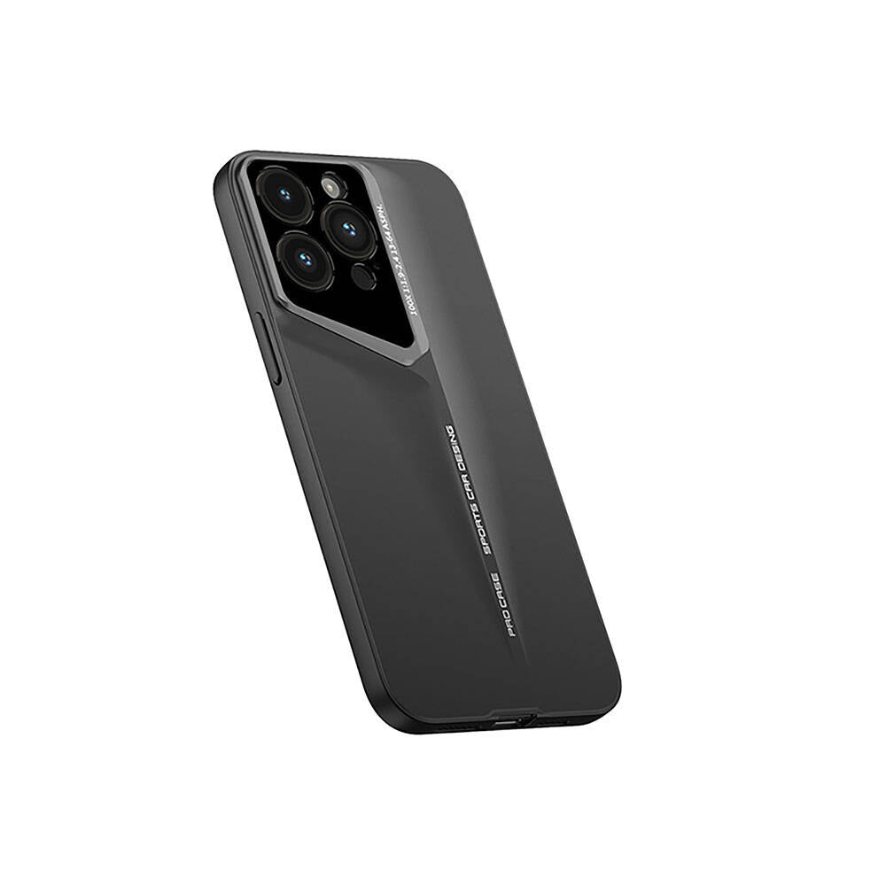 Apple iPhone 14 Pro Kılıf Ultra İnce Kamera Korumalı Sert Rubber Zore Procase Kapak Derin Mor