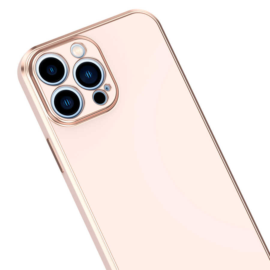Apple iPhone 14 Pro Kılıf Zore Bark Kapak Açık Yeşil