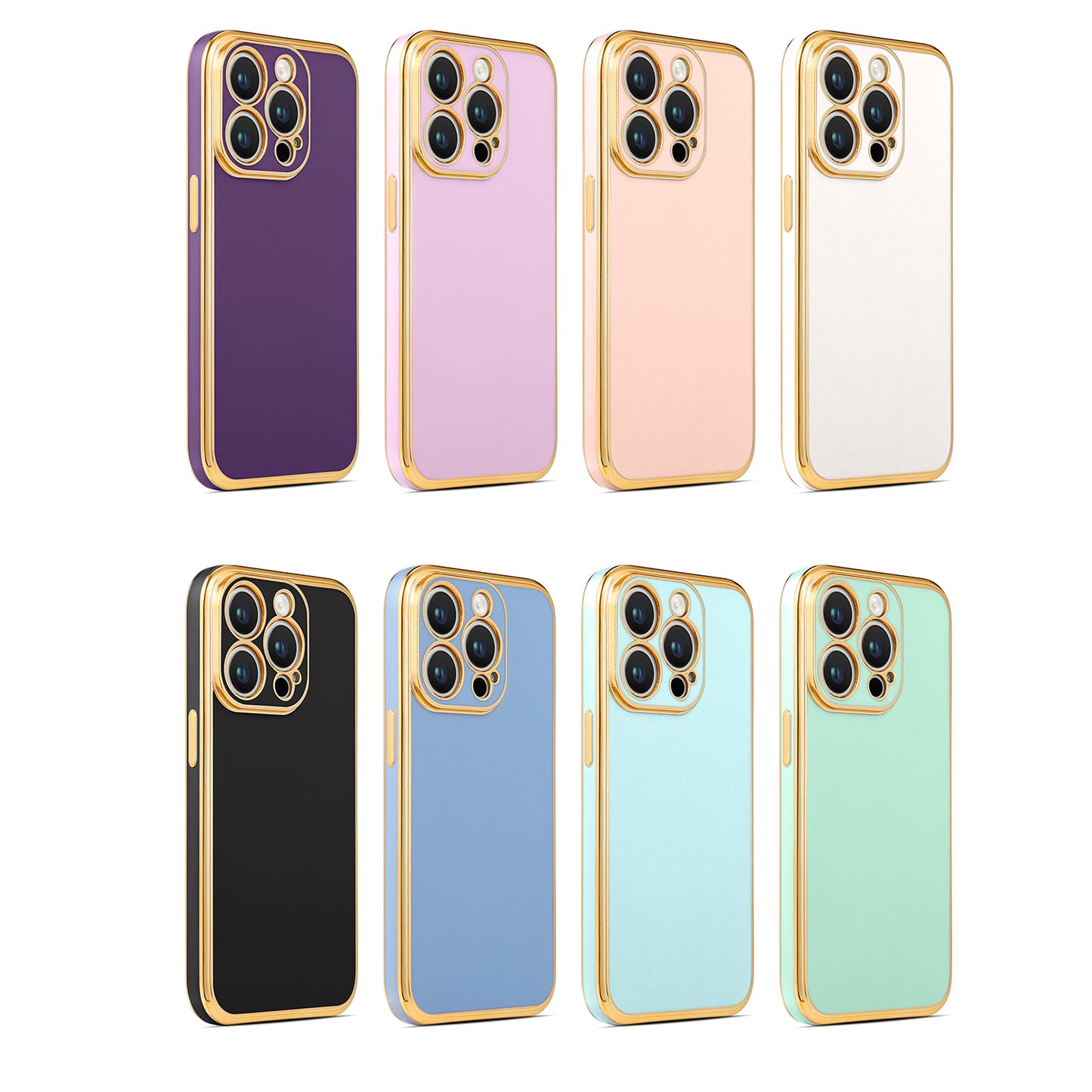 Apple iPhone 14 Pro Kılıf Zore Bark Kapak Lila