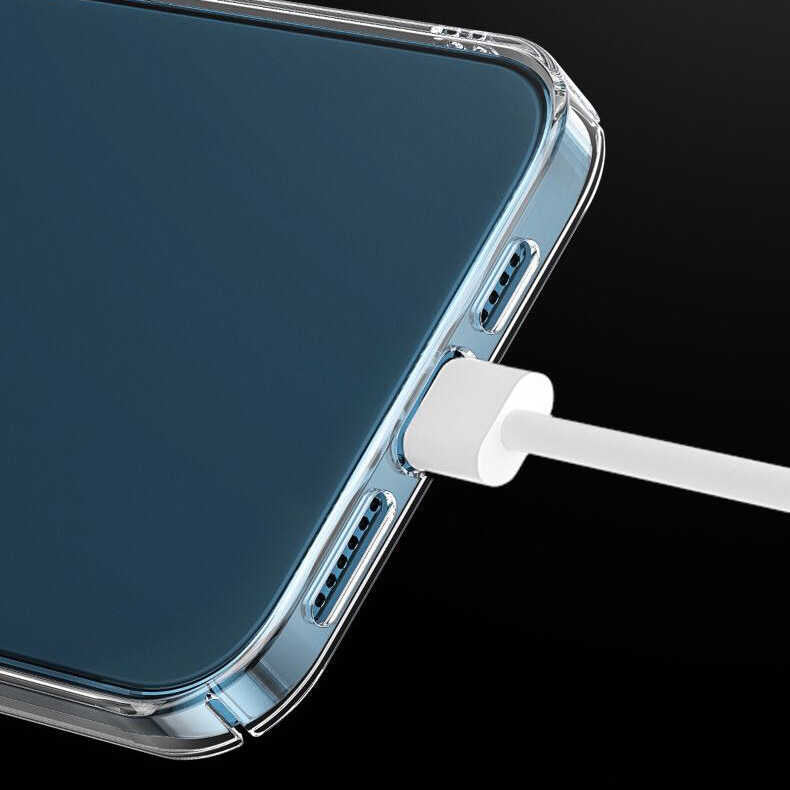 Apple iPhone 14 Pro Kılıf Zore Droga Kapak Renksiz
