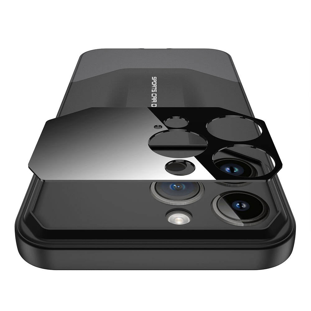 Apple iPhone 14 Pro Max Kılıf Çift Parçalı Zore Ays Pro İkili Kapak Kırmızı-Siyah