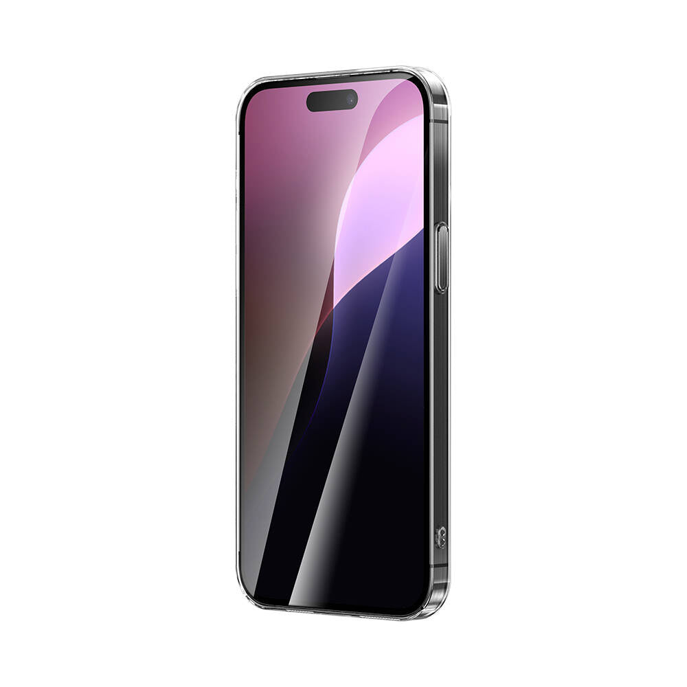 Apple iPhone 14 Pro Max Kılıf Toz Önleyici Zore Helo Kapak Şeffaf