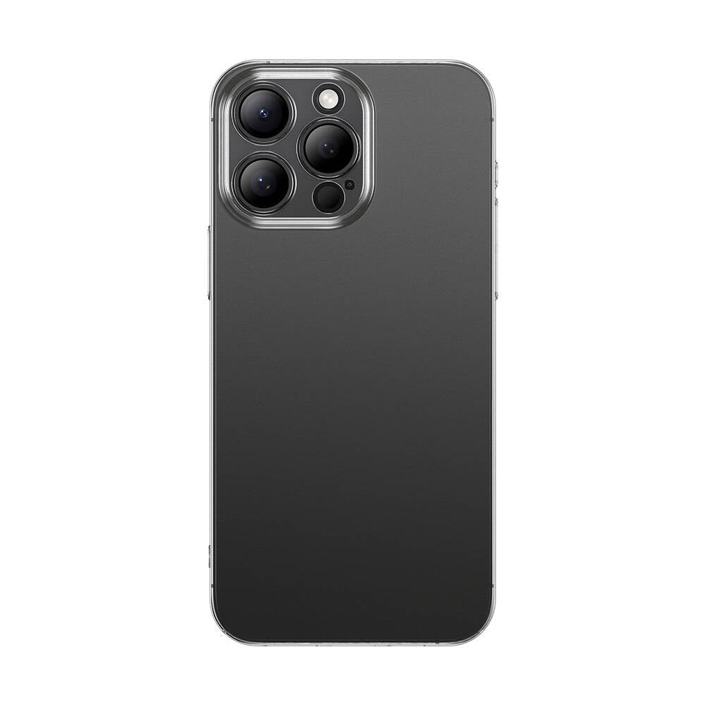 Apple iPhone 14 Pro Max Kılıf Toz Önleyici Zore Helo Kapak Şeffaf