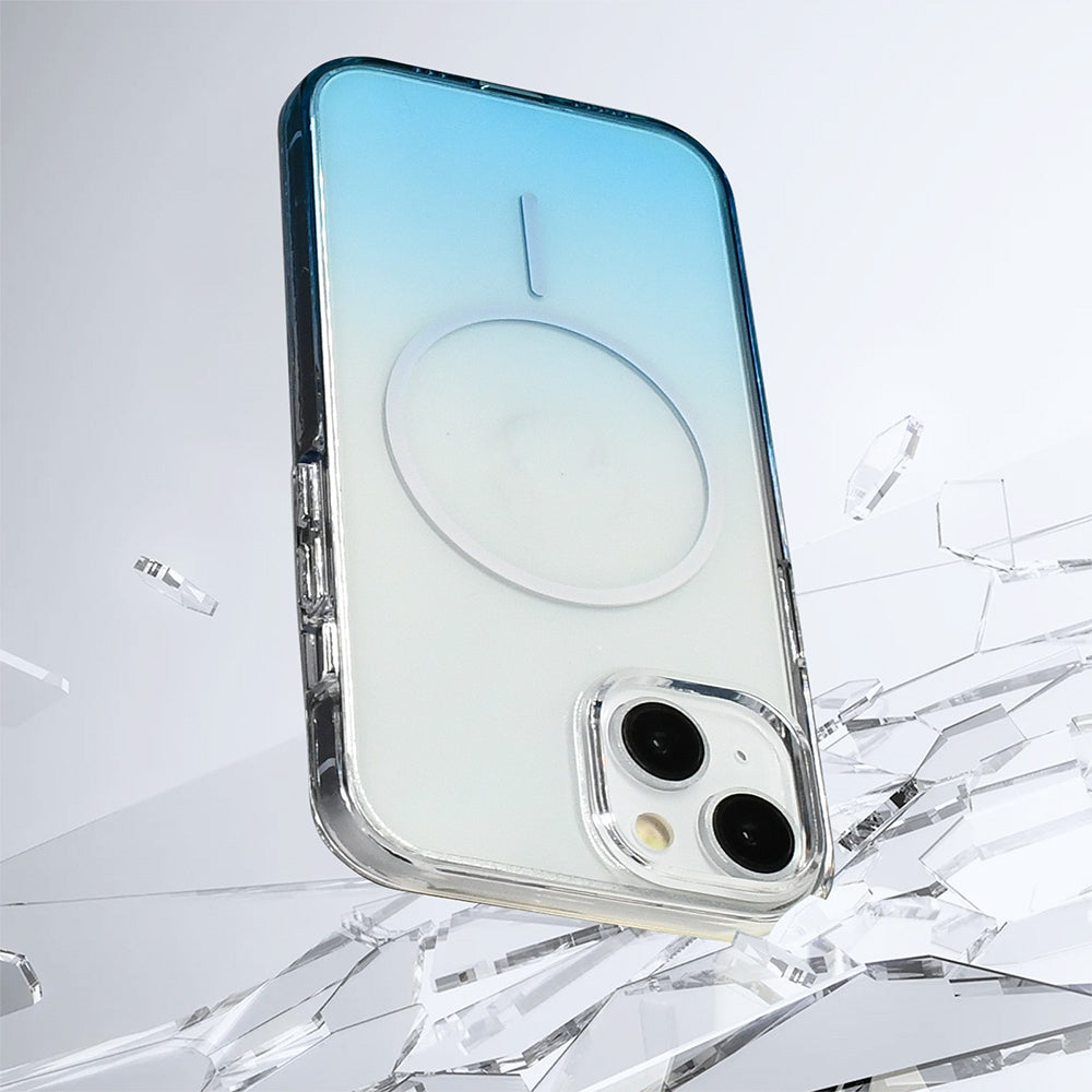 Apple iPhone 15 Kılıf M-Safe Şarj Özellikli Zore Septik Silikon Kapak Siyah