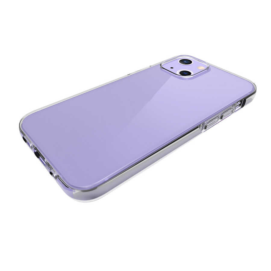 Apple iPhone 15 Plus Kılıf Zore Süper Silikon Kapak Renksiz