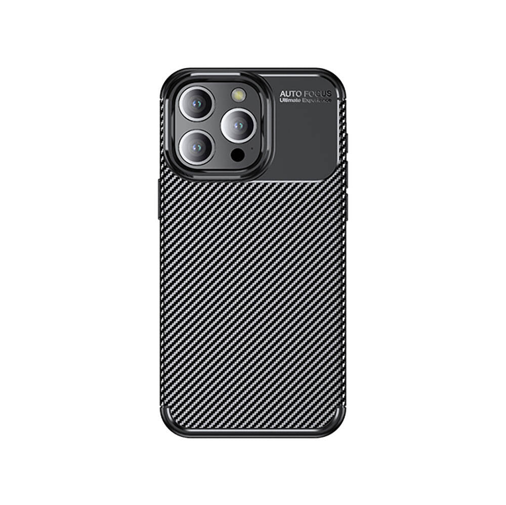 Apple iPhone 15 Pro Kılıf Zore Negro Silikon Kapak Siyah
