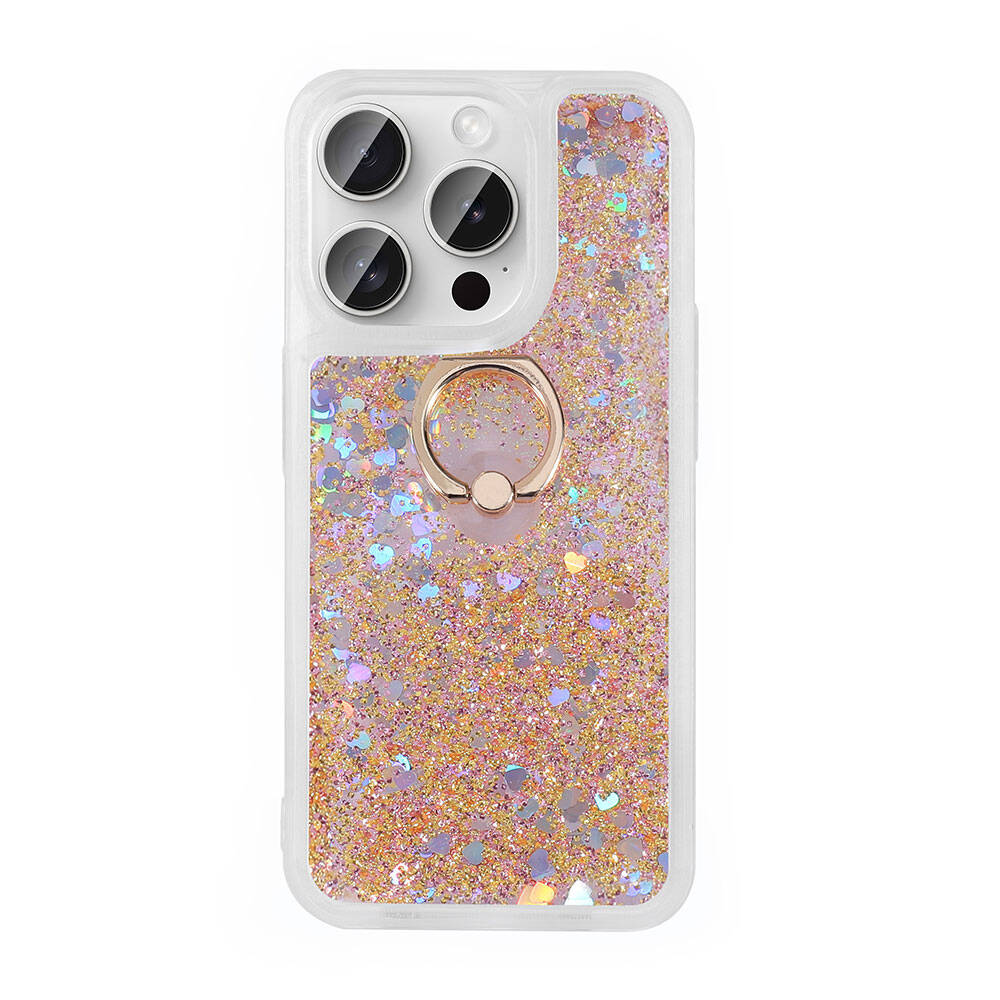 Apple iPhone 15 Pro Max Kılıf Zore Milce Kapak Gold