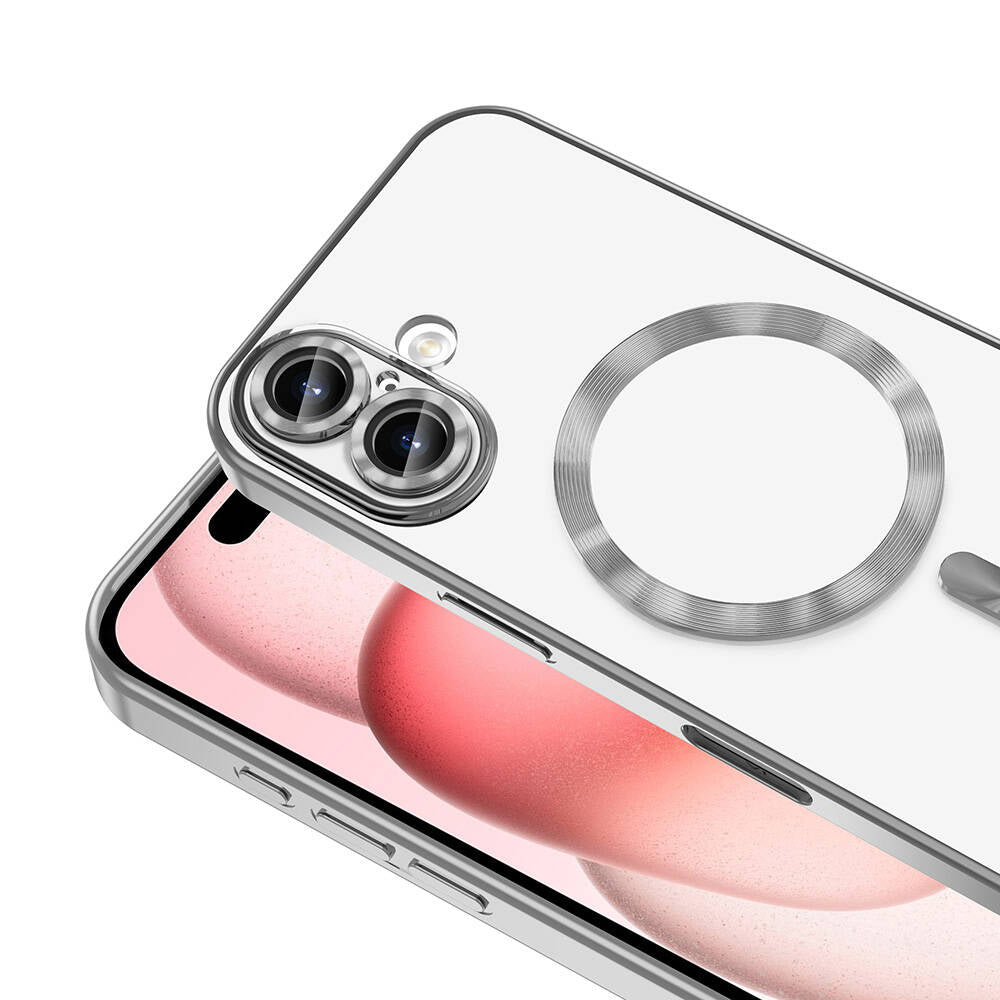 Apple iPhone 16 Kılıf Kamera Korumalı Magsafe Wireless Şarj Özellikli Zore Demre Kapak Yeşil