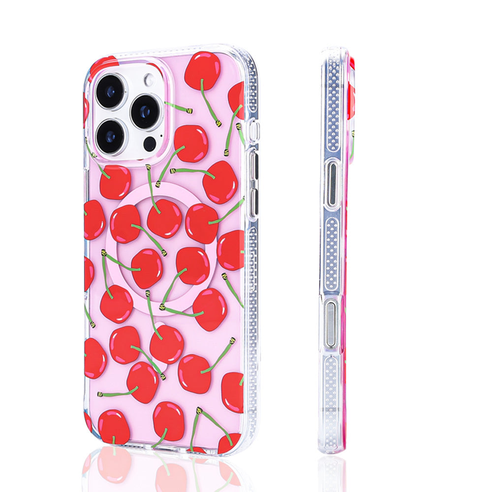 Apple iPhone 16 Pro Max Kılıf Magsafe Şarj Özellikli Zore Stilo Kapak Pembe