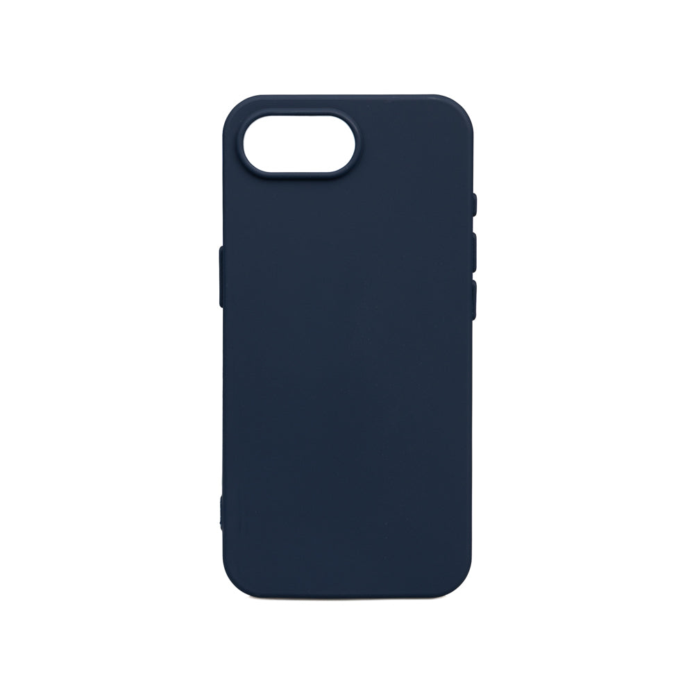 Apple iPhone 16E Kılıf Zore Biye Silikon Lacivert