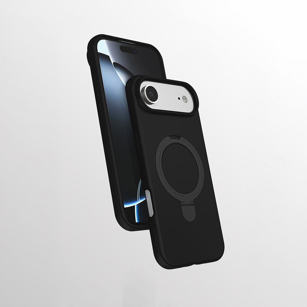 Apple iPhone 17 Air Kılıf M-safe Şarj Özellikli Standlı Zore Samara Kapak