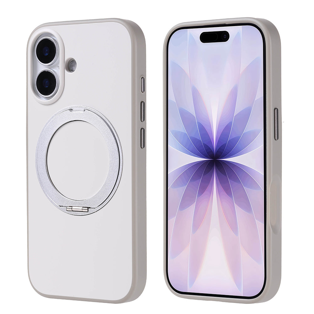 Apple iPhone 17 Kılıf M-Safe Şarj Özellikli Standlı Zore Proton Silikon Kapak