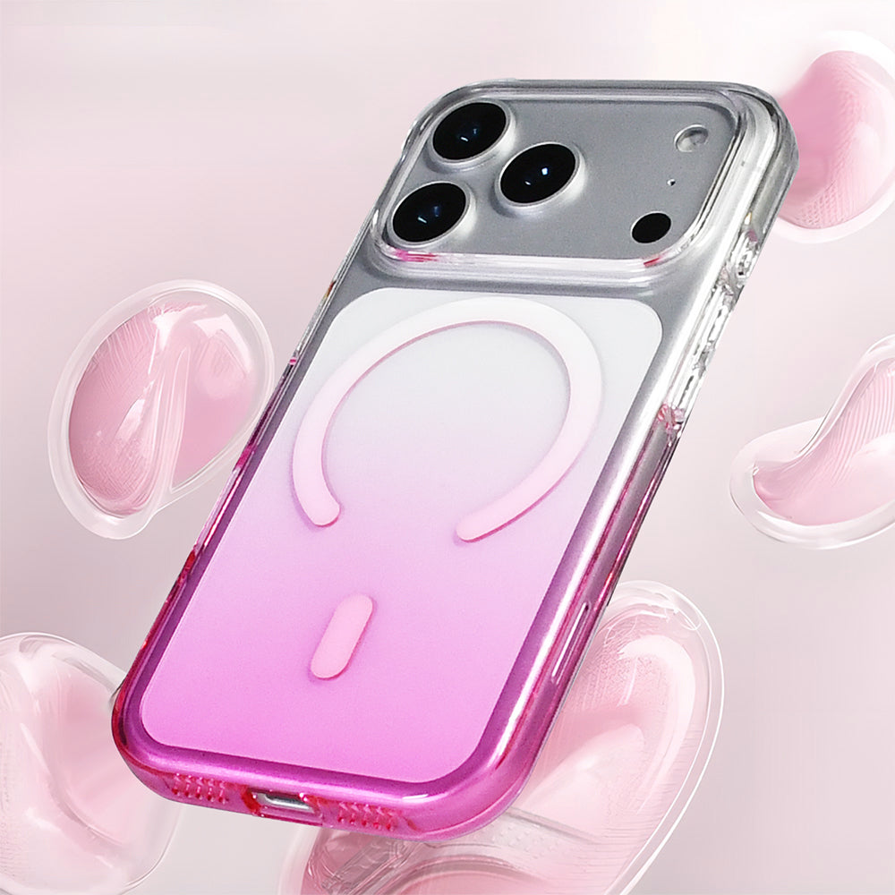 Apple iPhone 17 Pro Kılıf M-Safe Şarj Özellikli Zore Septik Silikon Kapak Turkuaz