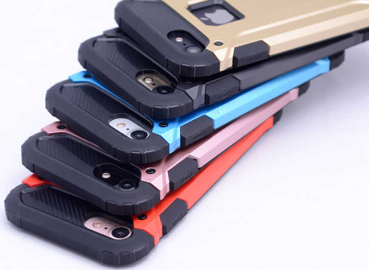 Apple iPhone 5 Kılıf Zore Crash Silikon Kapak Gri